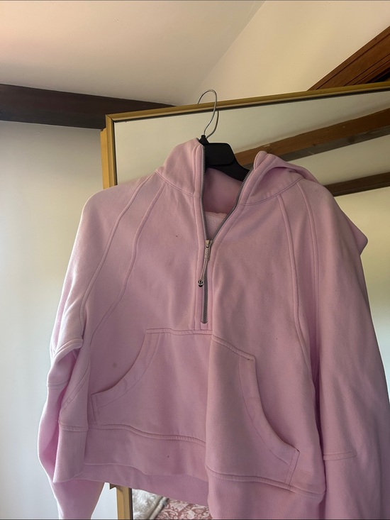 lululemon athletica Tops - Lululemon Pink Scuba Hoodie